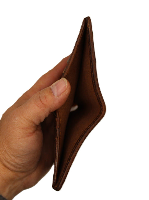6 Pocket bifold card wallet with cash slot