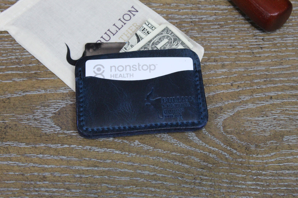 3 POCKET HORIZONTAL CARD WALLET