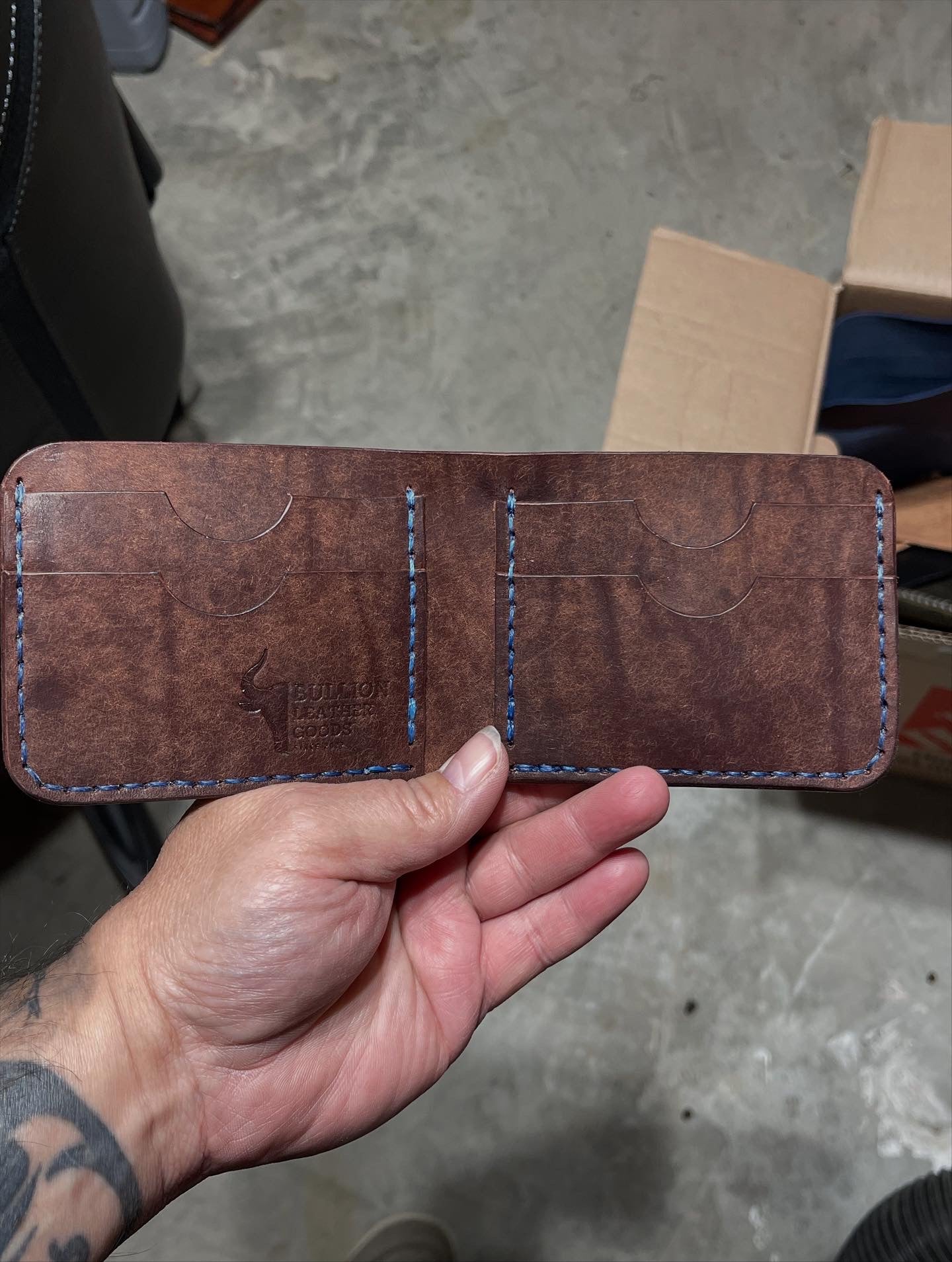 4 card slot bifold wallet with cash sleeve bifold wallet
